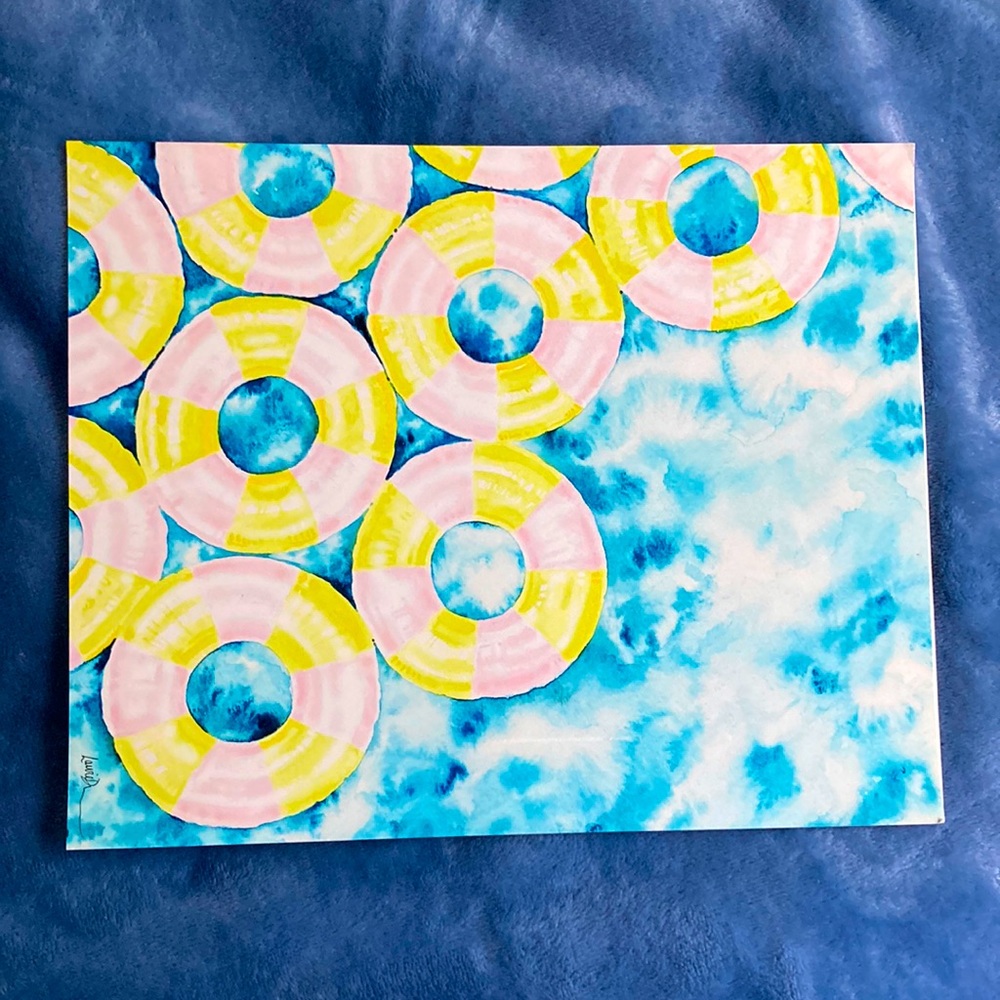 Fun artwork for your home or pool area.